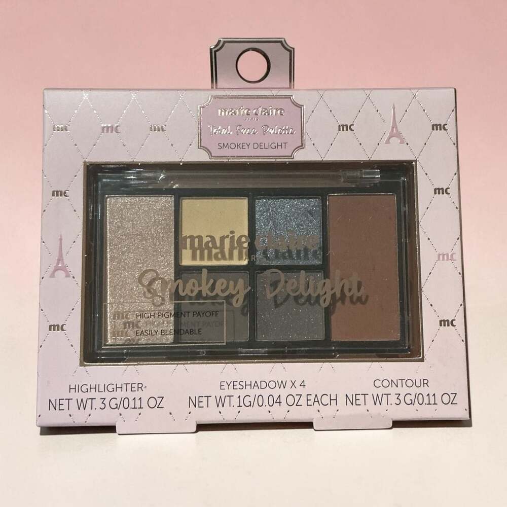 Marie Claire Paris Total Face Palette - Smokey Delight